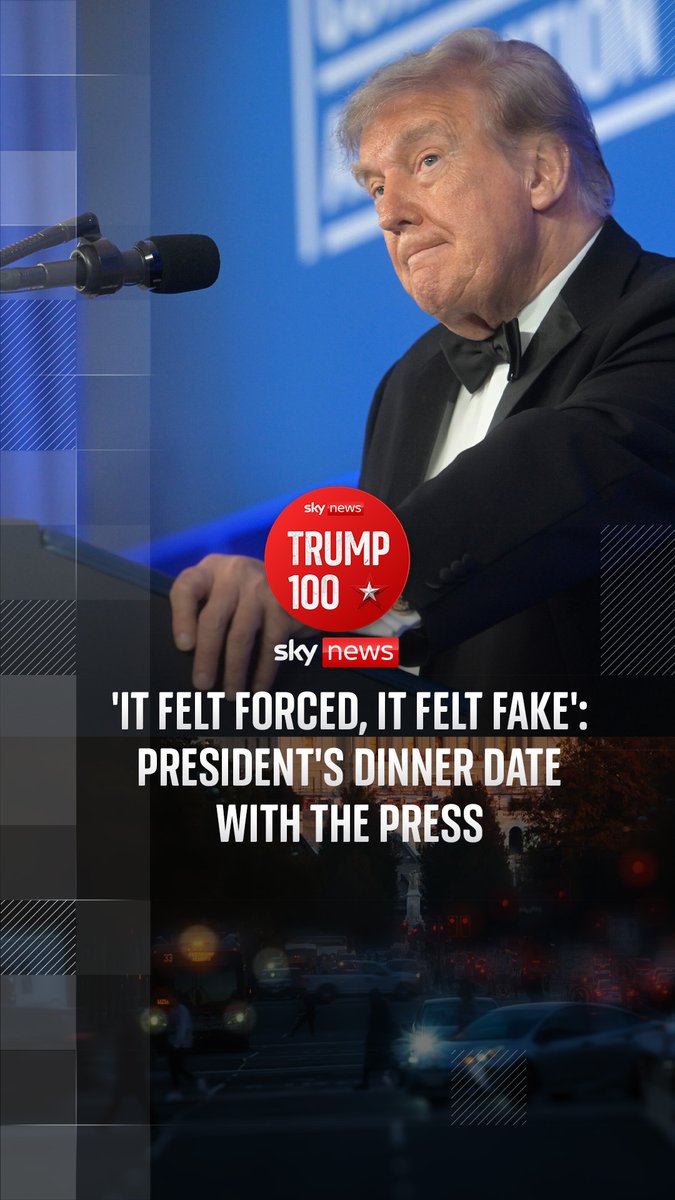 Donald Trump has taken a swipe at journalists during a speech at the White House Correspondents' Dinner. The president accused people in the room of having "Trump Derangement Syndrome". Martha Kelner and David Blevins discuss. 🎧