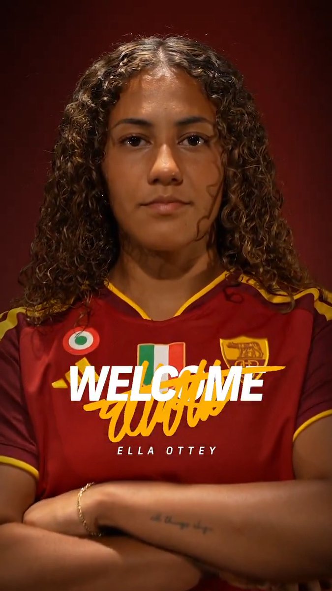 🤝 Benvenuta alla Roma, Ella Ottey! 🇨🇦 #ASRomaFemminile