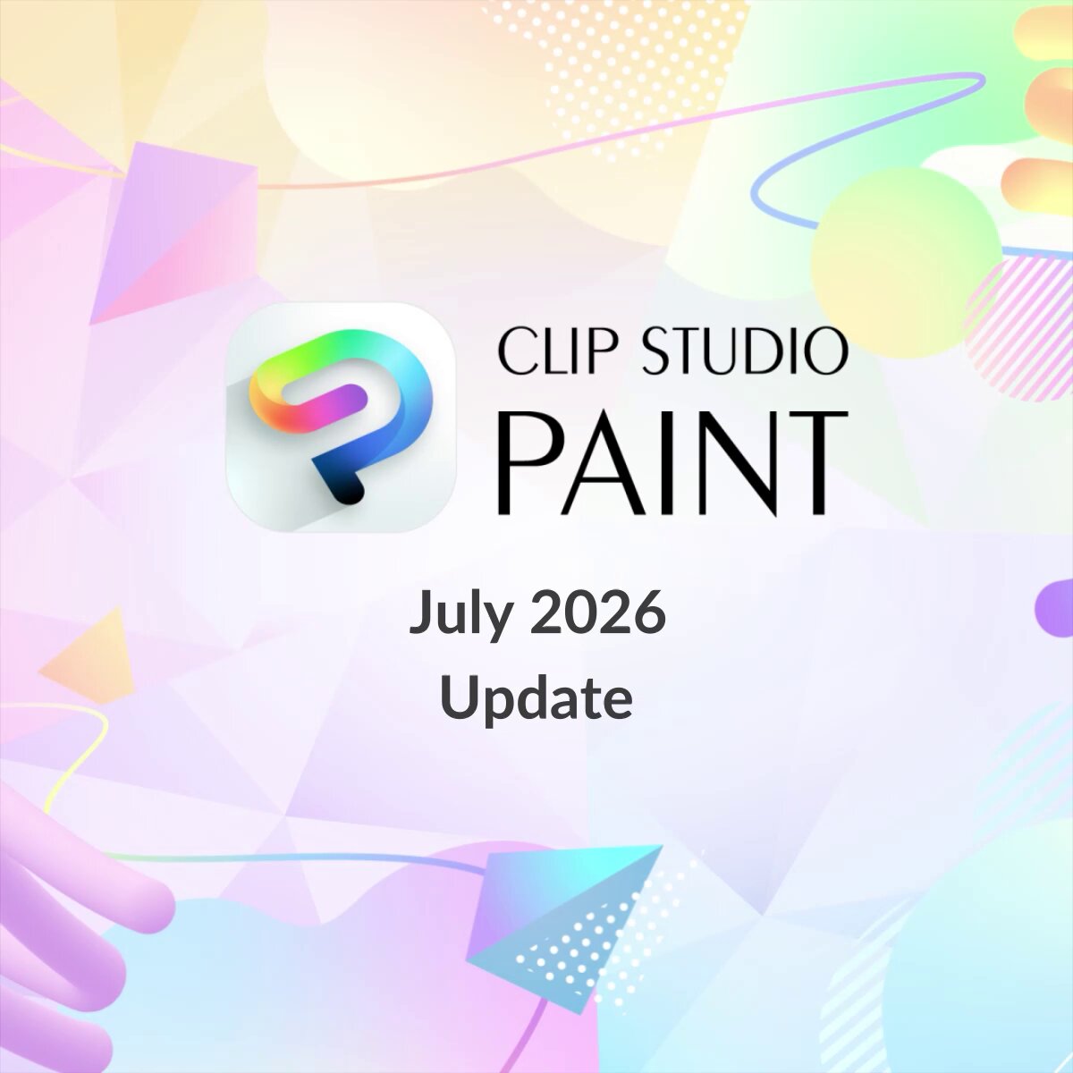 July 2026 update now available!📣 - New "Vivid" watercolor edge style for more natural and colorful effects - New Glow, Inflate, and Drop Shadow filters - Toggle the head display for 3D drawing figures 🔽 See more on the new update for subscribers: