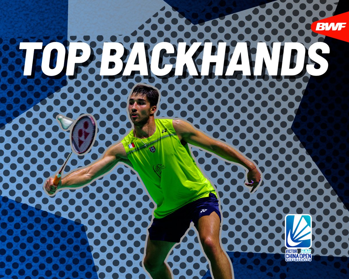 Next-level backhands! 🔥 #BWFWorldTour #ChinaOpen2026