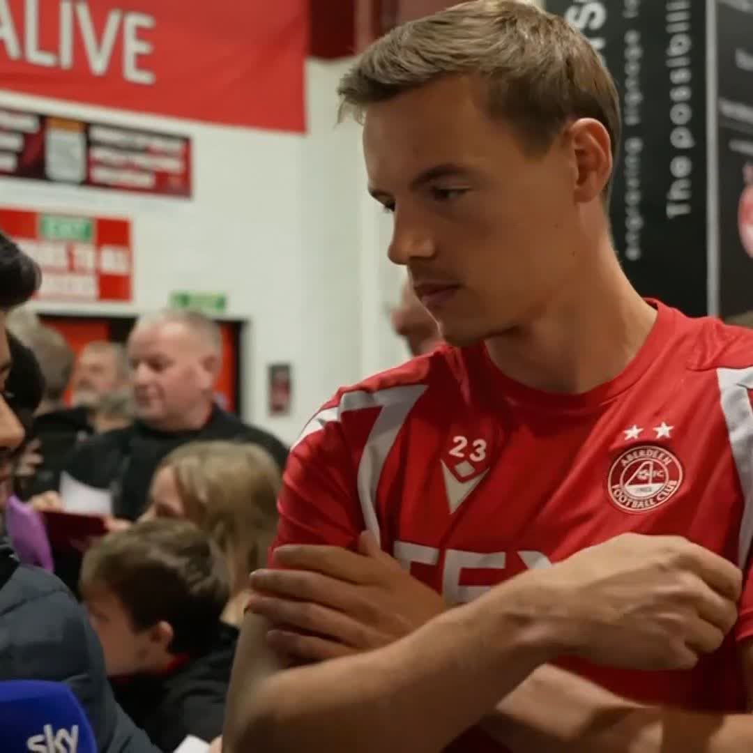 🔴 "There's a lot of excitement for the new season" 💪 "It's a massive club" ⛳️ "We were out golfing when we spoke [about moving]" Lewis Mayo and Brad Lyons on joining Aberdeen from Kilmarnock and facing Hearts on Saturday, live on Sky Sports from 5.15pm 📺