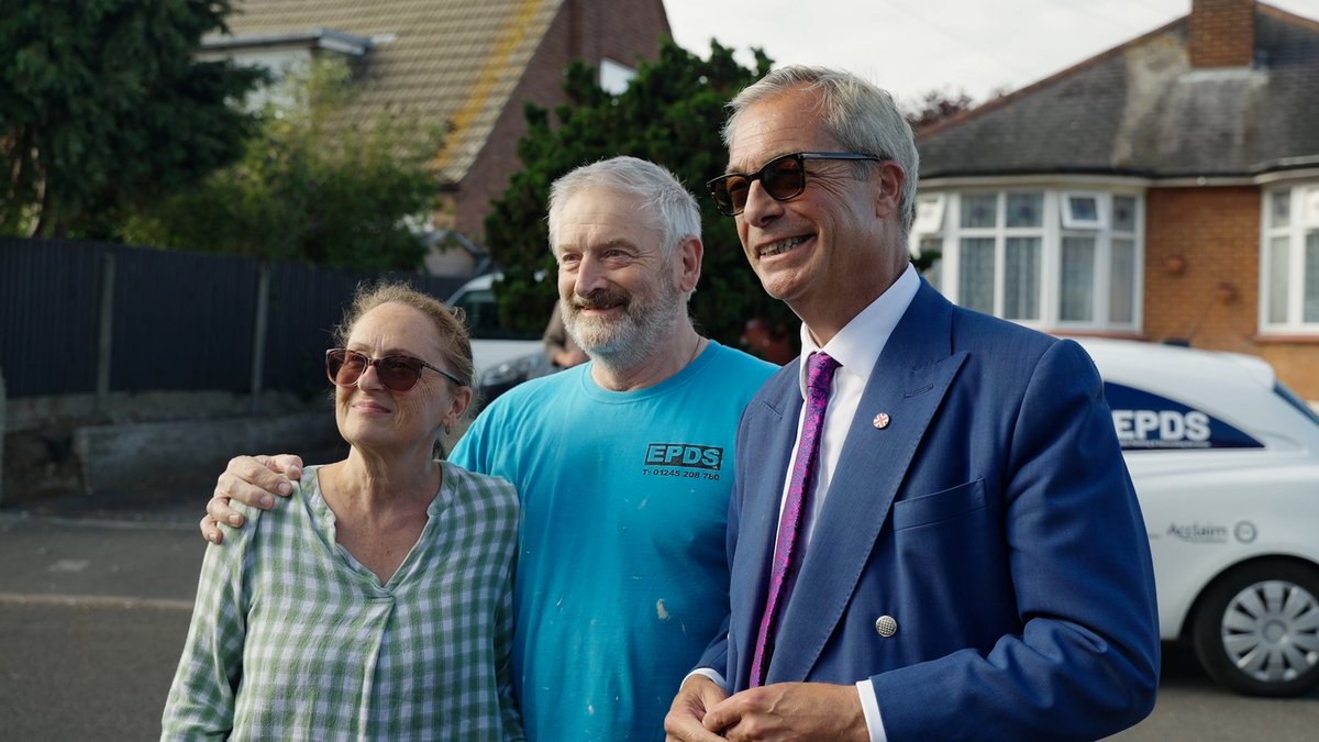 The people of Clacton stand with Nigel. 💪