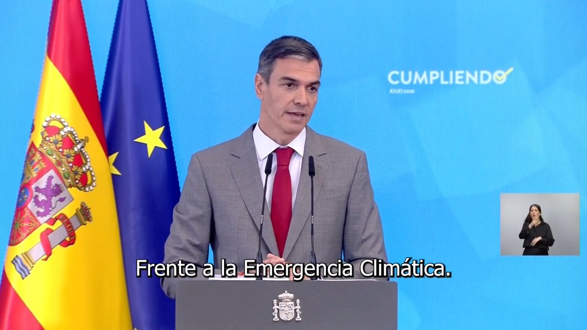 El negacionismo climático es el peor de los combustibles ante la emergencia climática. Hoy, con más fuerza y argumentos que nunca, reclamo el acuerdo de país que más necesita España. El Pacto de Estado frente a la Emergencia Climática es un imperativo.
