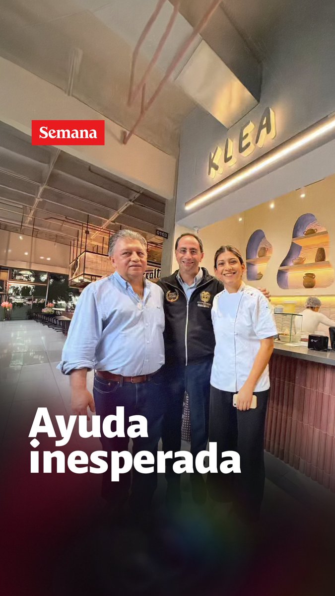 El emotivo video de un padre pidiendo apoyo para la heladería de su hija, en Medellín, se volvió viral y terminó con la visita del vicepresidente electo, José Manuel Restrepo, quien envió un mensaje de apoyo a los pequeños empresarios.