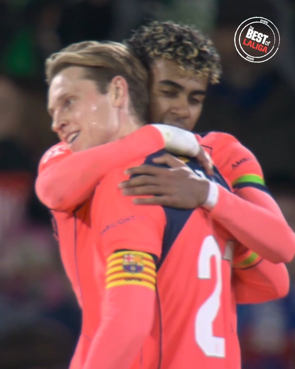 La clase de Frenkie de Jong. ๐ฏ LALIGAHighlights | FC Barcelona