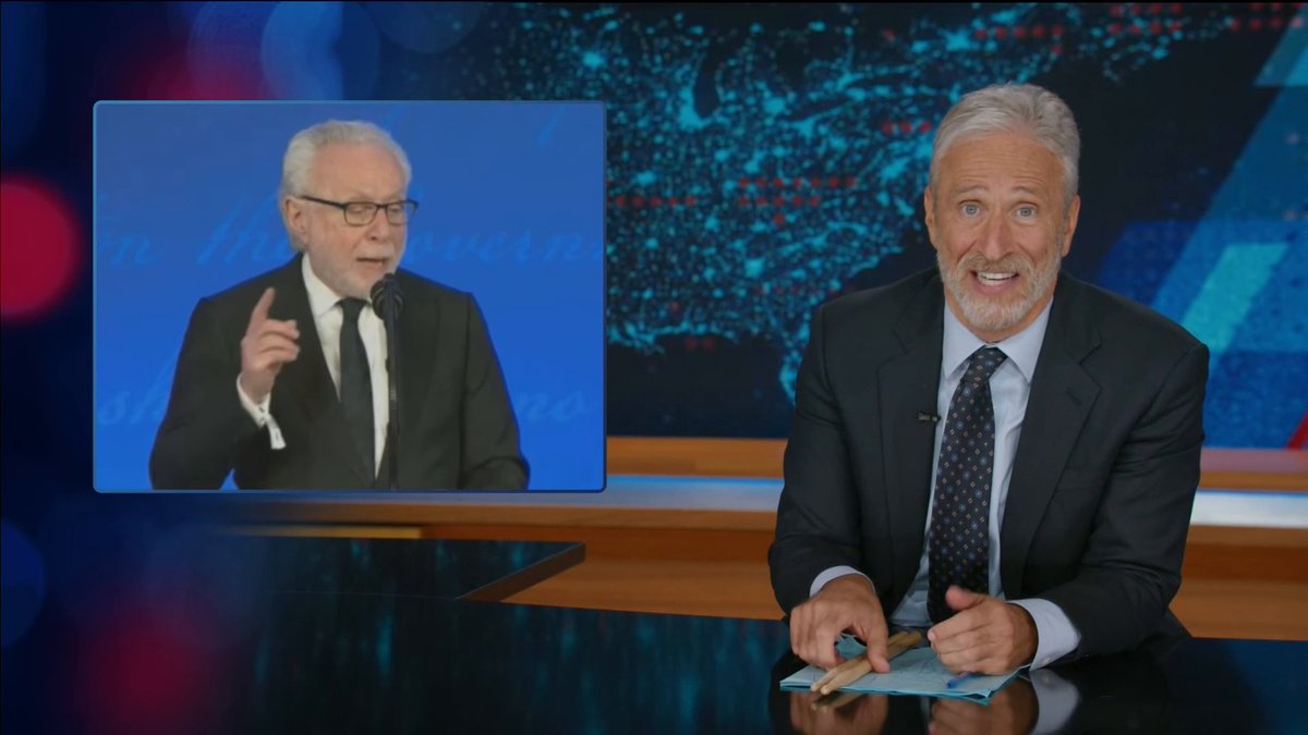 .Jon Stewart on the WH Correspondents' Dinner: It shouldn't ever happen... You can celebrate the First Amendment without asking your opponent in that fight what he thinks. You know what he thinks.
