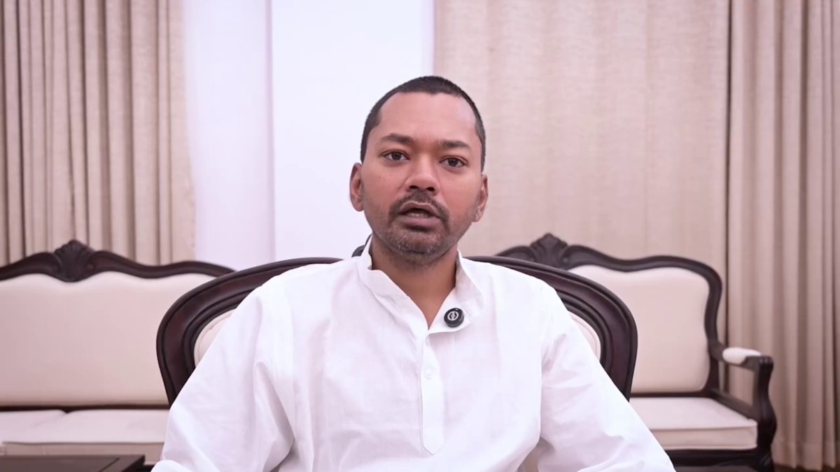 स्वास्थ्य मंत्री निशांत ने बांकीपुर उपचुनाव में एनडीए उम्मीदवार के पक्ष में वोट करने की अपील की