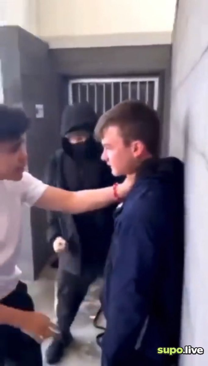 He gets beat up for touching/harassing girls