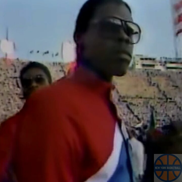 On this day in 1984 Patrick Ewing marched in the Olympics opening ceremony A few days after almost being sent home For getting hurt wrestling his roommate Michael Jordan Instead these two 21-year-olds led the US men To their last amateur gold ever