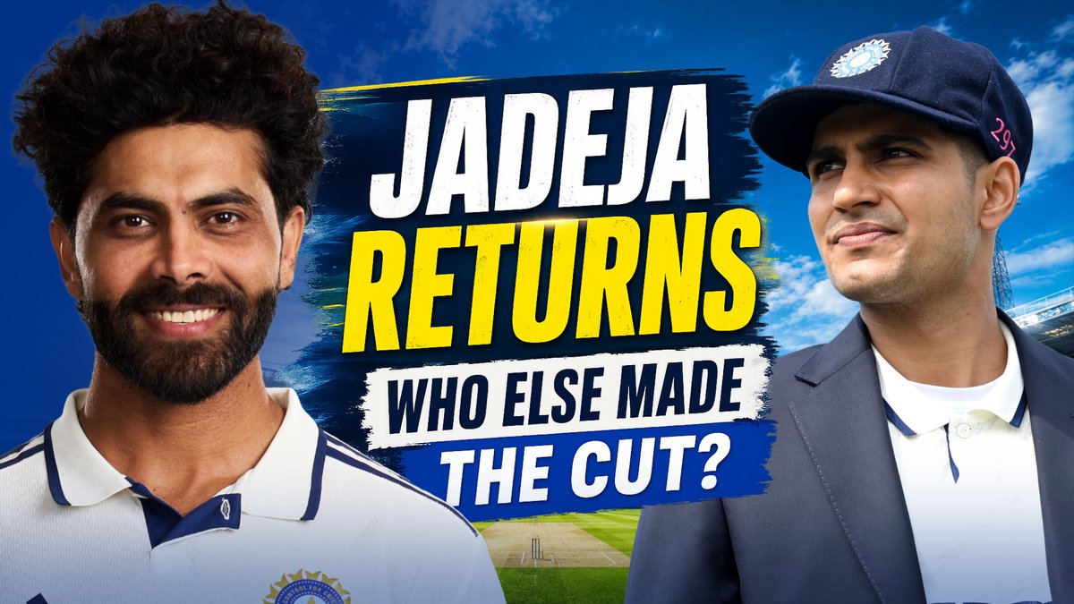 ✅ Jadeja returns 🤞 Bumrah awaits fitness test Who else made the cut ❓ 🎥 Tanya Purohit dissects the #SLvIND Test squad 👇