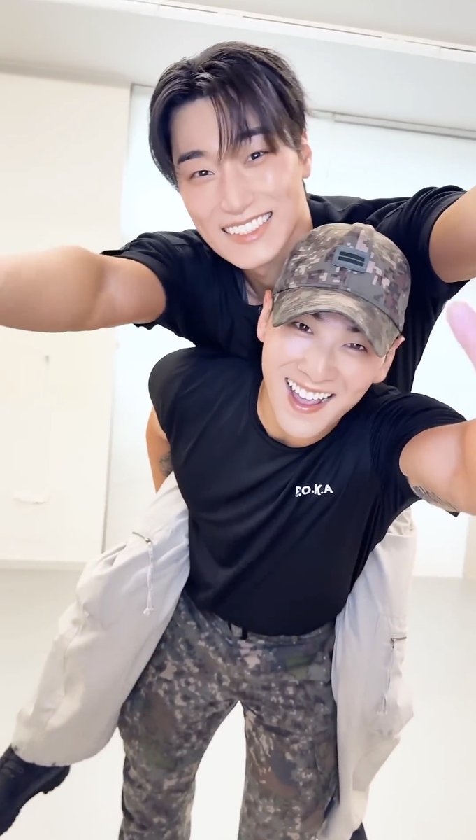 260728 #BAEKHO joins the #BAD Challenge with SAN of ATEEZ! ❤️‍🔥 백호(BAEKHO) #백호 #강동호 #KANGDONGHO