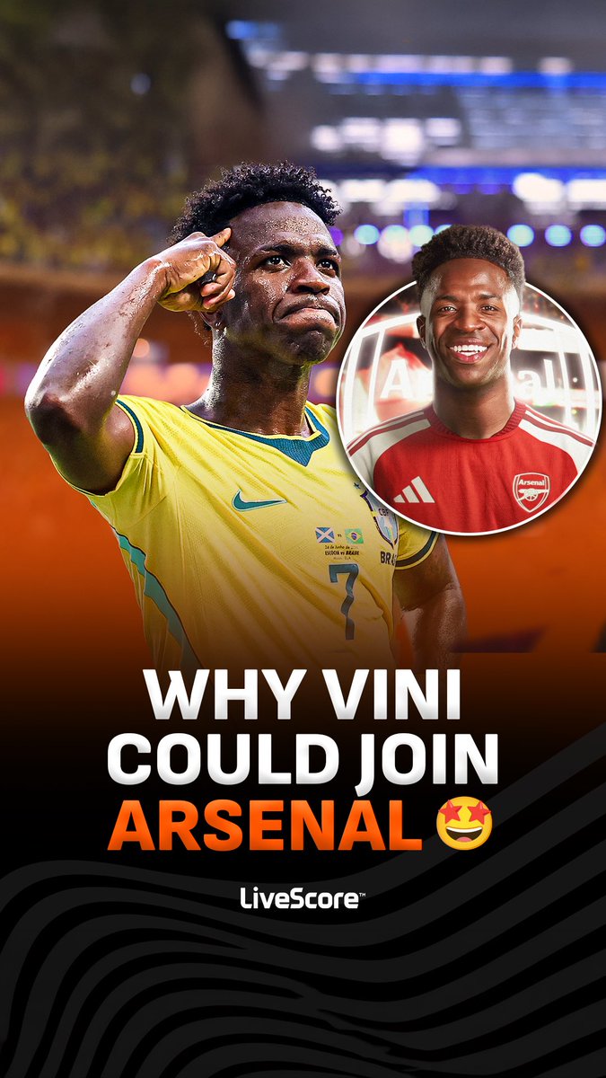5 reasons why Vinicius Jr to Arsenal could actually happen? ✍️🇧🇷