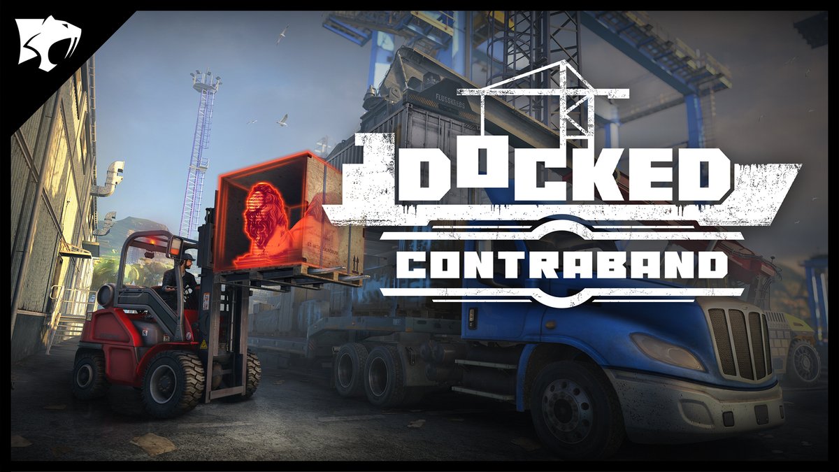 Uncover a new chapter in Port Wake's story with Docked's second expansion, Contraband! 📦🔍 Master the new Forklift, inspect container shipments with the scanner tool, and put your skills to the test across 12 brand-new jobs. Contraband is available today: #Docked #Contraband #SimulationGames