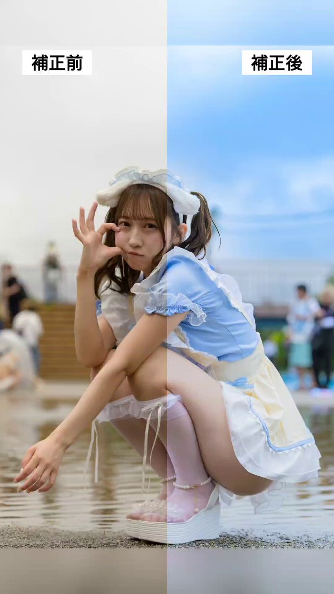 これがレタッチを勉強する理由 写真に個性が出るようになってからが楽しい🎵