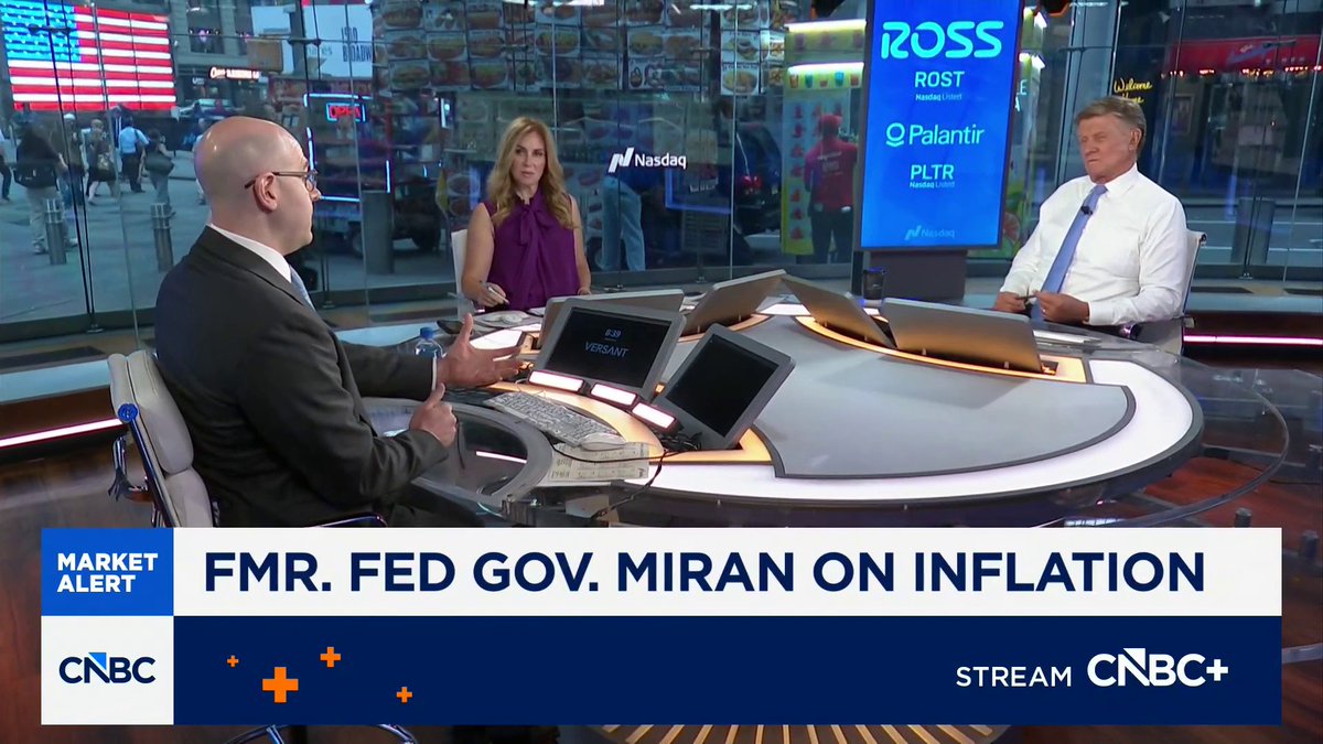 Former Fed Governor Stephen Miran: the Fed should stand pat when it decides on rates tomorrow.
