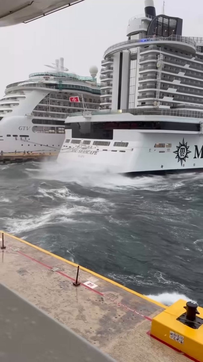 With all due respect to those who love cruises They’d have to pay me to board one of those floating crates and I still wouldn’t get on it 🛳️ I don’t know about you…