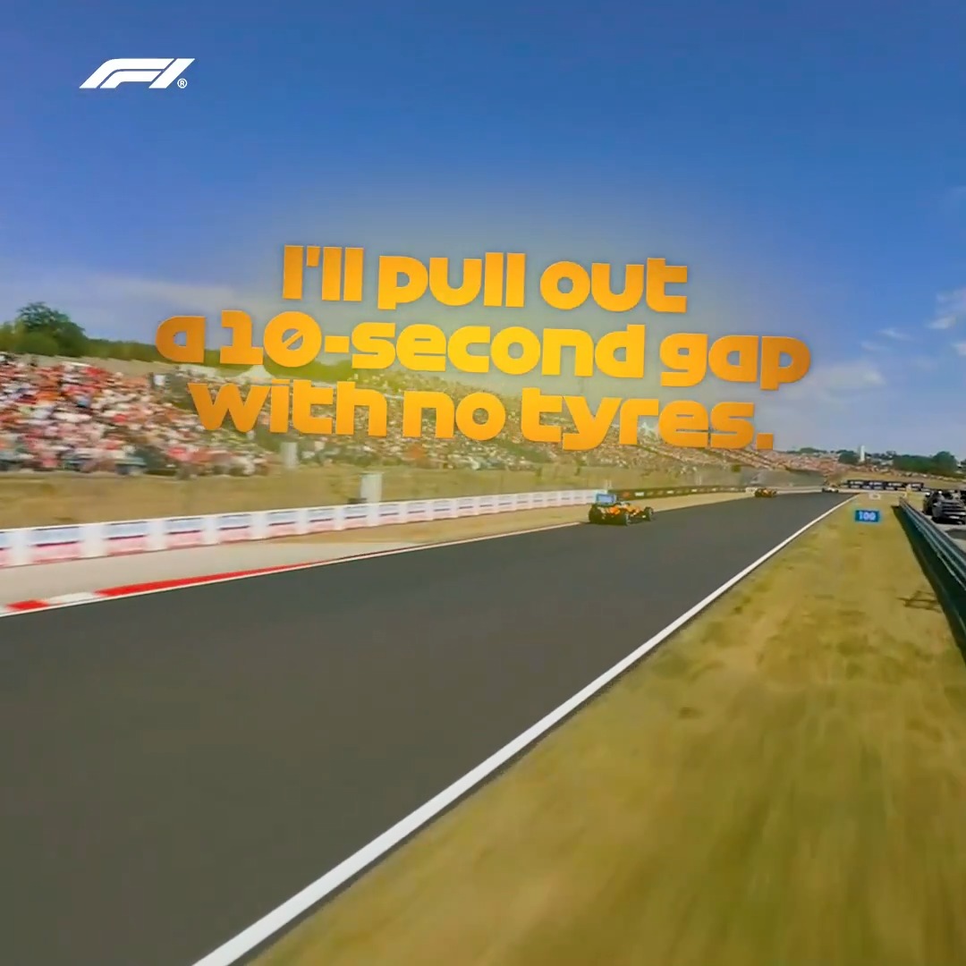 "Beautiful" 🤩 🤝 Lando delivers an incredible performance and charges to victory with a dominant 15-second lead #HungarianGP #F1