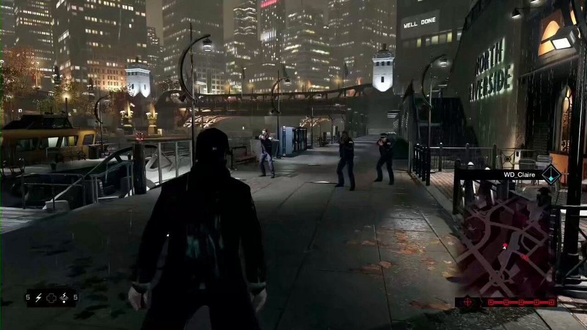 Watch Dogs عاشقه یه قابلیت تو این گیم بودم که رو دستش نبود با یک کليک کل شهر تاریک می‌شد City Blackout 🌃