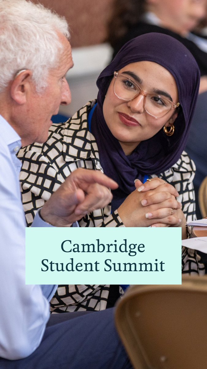 Cambridge needs youth! 🫵 Jeeves, the incoming Cambridge SU President for postgraduates, met with others who are passionate about their local area at the first-ever Cambridge Student Summit. The event brought together students from the University of Cambridge, ARU, Long Road Sixth Form, and Hills Road Sixth Form College, who met with local leaders and elected representatives. Students filled the Summit with ideas, ambition and collaboration. They asked big questions, shared honest perspectives and pushed conversations forward.