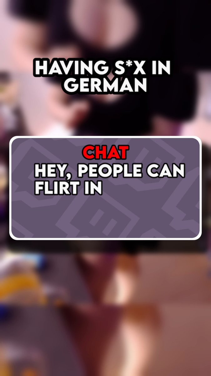 How Do Germans Seduce People?