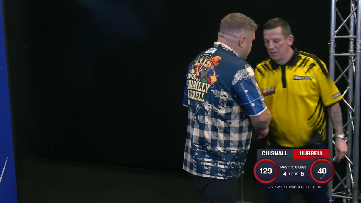 HEROICS FROM HURRELL! James Hurrell delivers a doubling masterclass to win through a high-quality affair against Dave Chisnall! The 42-year-old averages north of 102 to book his place in the last 16! 📺 #PC25