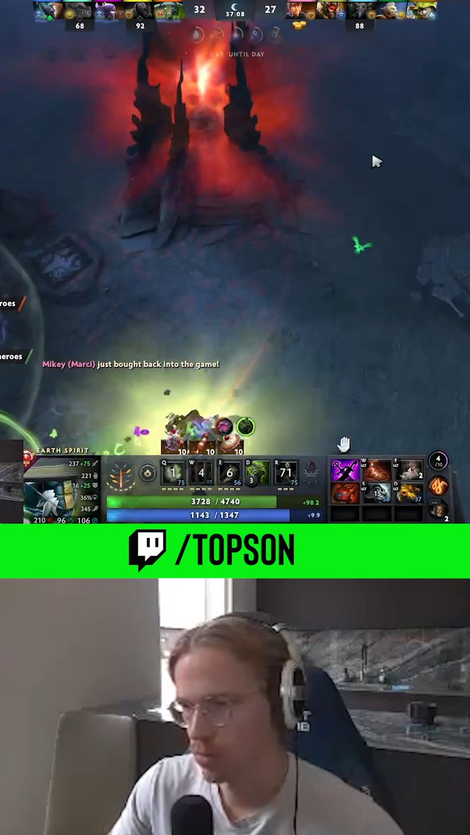 HOW CAN TOPSON GET AWAY WITH THAT? 😱 #dota #dota2