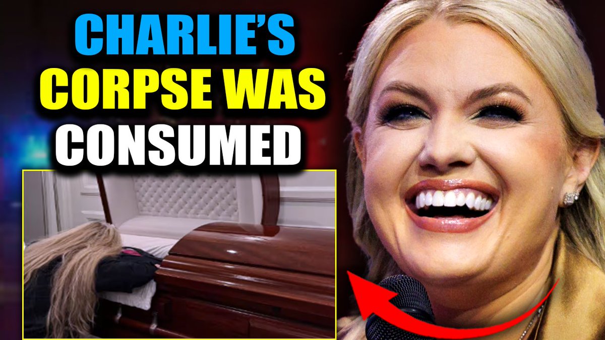 Erika Kirk 'Butchered' Charlie's Body to Stage a Satanic 'Eucharist' for Inner Circle - TPUSA Insiders Charlie Kirk's body was not buried. It was eaten. Three days after his public execution, in a candlelit chamber in Phoenix, Arizona, a Satanic ritual took place. According to bombshell testimony from multiple TPUSA insiders, including a high-level donor, blood was drunk. Flesh was eaten. The man who once inspired millions was reduced to a grotesque communion meal for those who betrayed him.