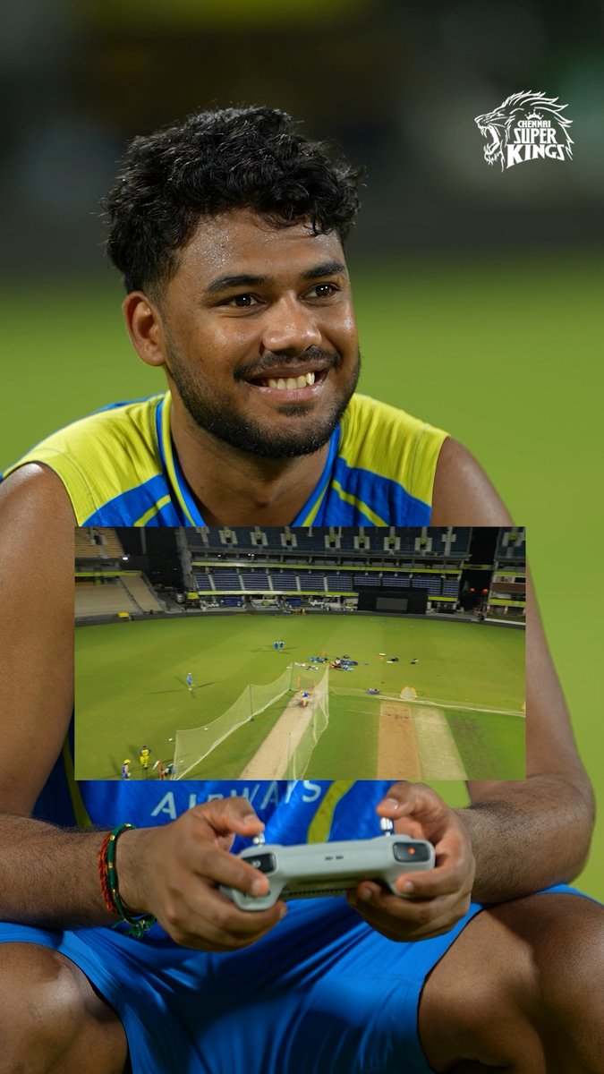 Nice shot, Kartik 😉🎥 #WhistlePodu #Yellove