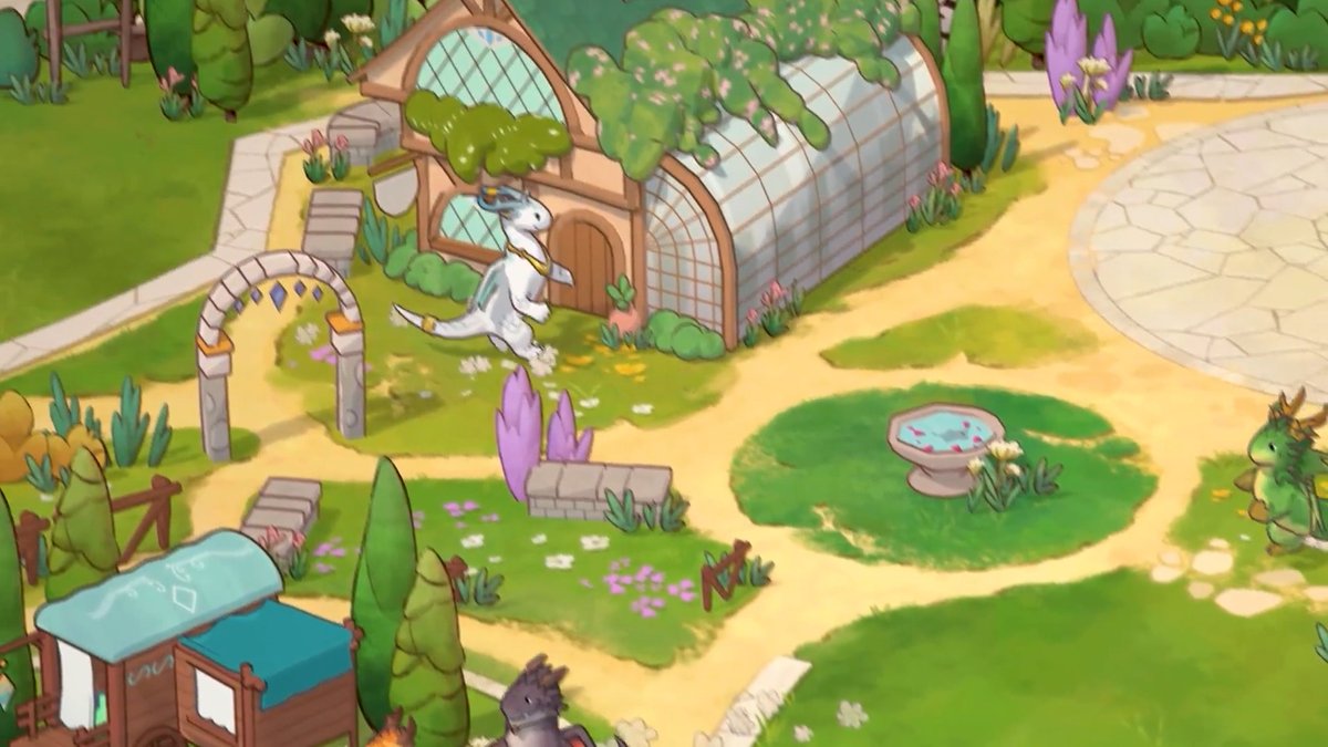 Turn-based strategy game Flamecraft lets you talk with dragons and work in a magical shopping district. Demo available today: