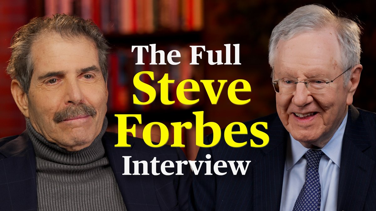 I’ve failed! For years, I’ve made the case for free markets. Yet now, socialists WIN elections! Don’t people understand economics? Only with “liberty, humanity moves forward,” explains Steve Forbes. In our full interview: how entrepreneurs achieve what government doesn’t: