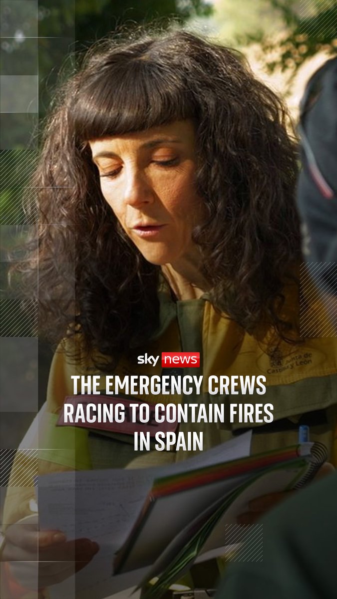 Spanish authorities are grappling with devastating wildfires across Spain. Connor Gillies joins the crews fighting to keep it under control.