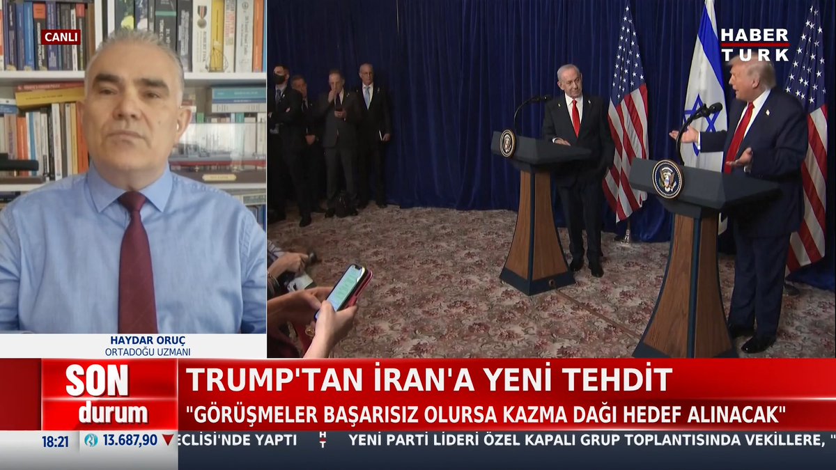 📌ABD Başkanı Trump ve Netanyahu'nun görüşmesinden ne çıkacak? Ortadoğu Uzmanı Haydar Oruc #AkşamHaberleri'nde Hülya Hökenek İncedursun'e değerlendirdi.