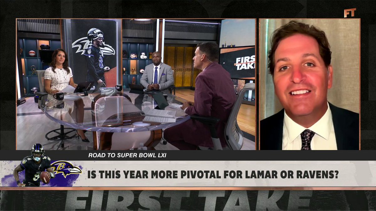 "Lamar [Jackson] has done his part. The question, of course, is whether he can get over the hump." —Peter Schrager on the Ravens' Super Bowl aspirations 👀