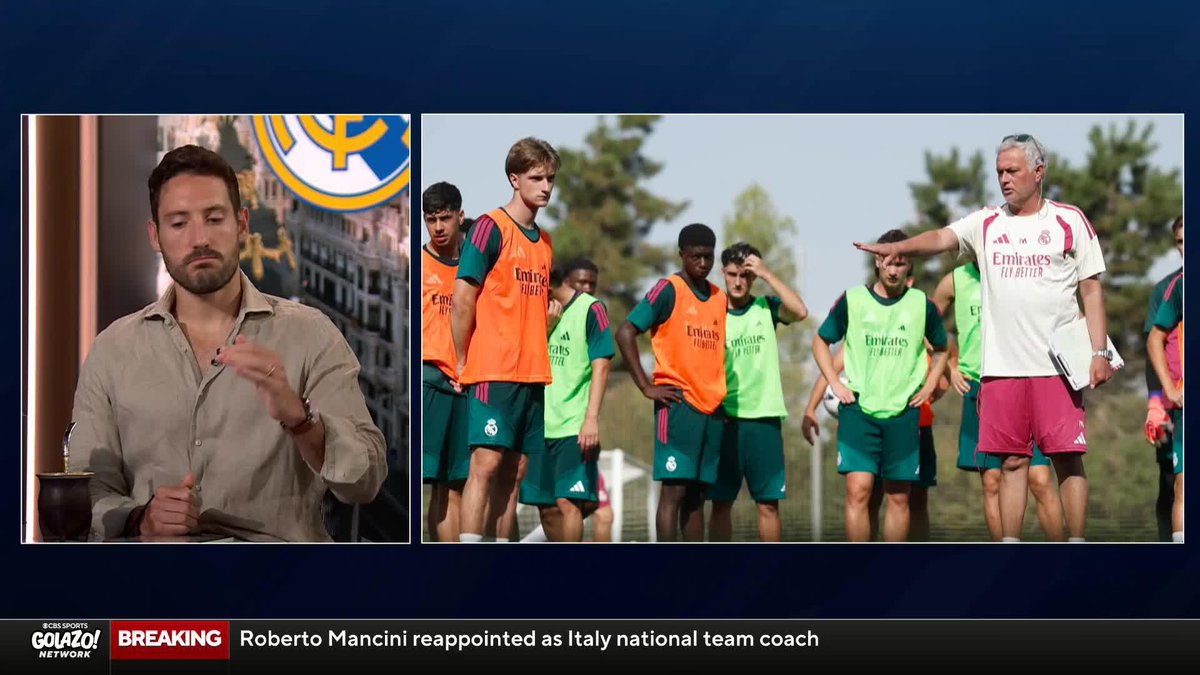 "This is the ONLY guy that can walk in here" 👀 Aaron West, Nico Cantor and Tony Meola say Jose Mourinho commands enough respect to handle the Real Madrid job 💪