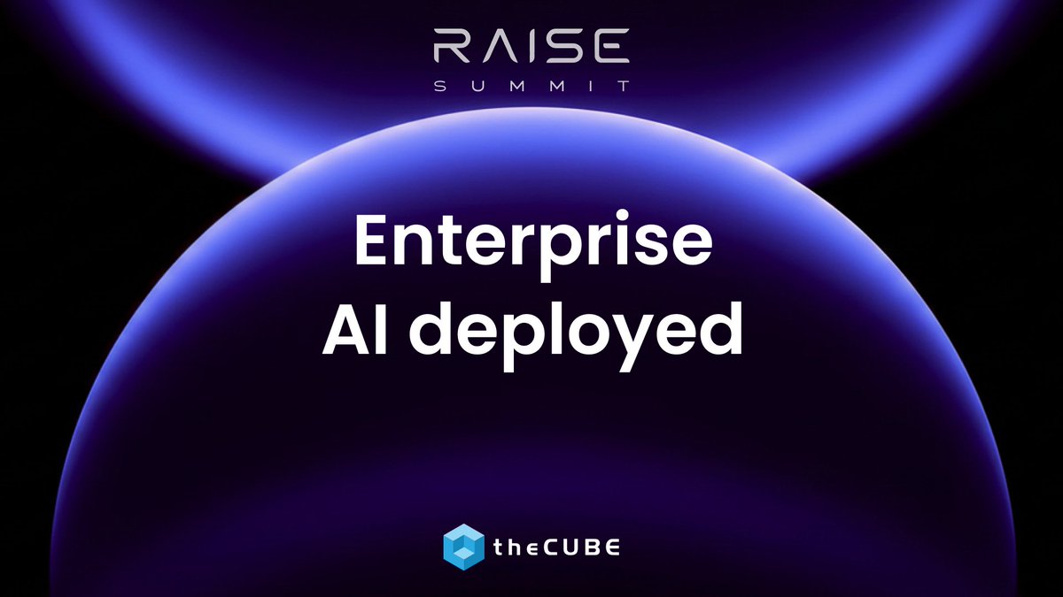#RAISESummit: Join John Furrier with @dMatrixAI's Sudeep Bhoja & Sid Sheth & explore their new #inference solution for fast #tokengeneration in collab with NVIDIA & Parasail. 💡 Get more insights! Solidigm NYSE Wired #dMatrixCorsair #CEOInsights
