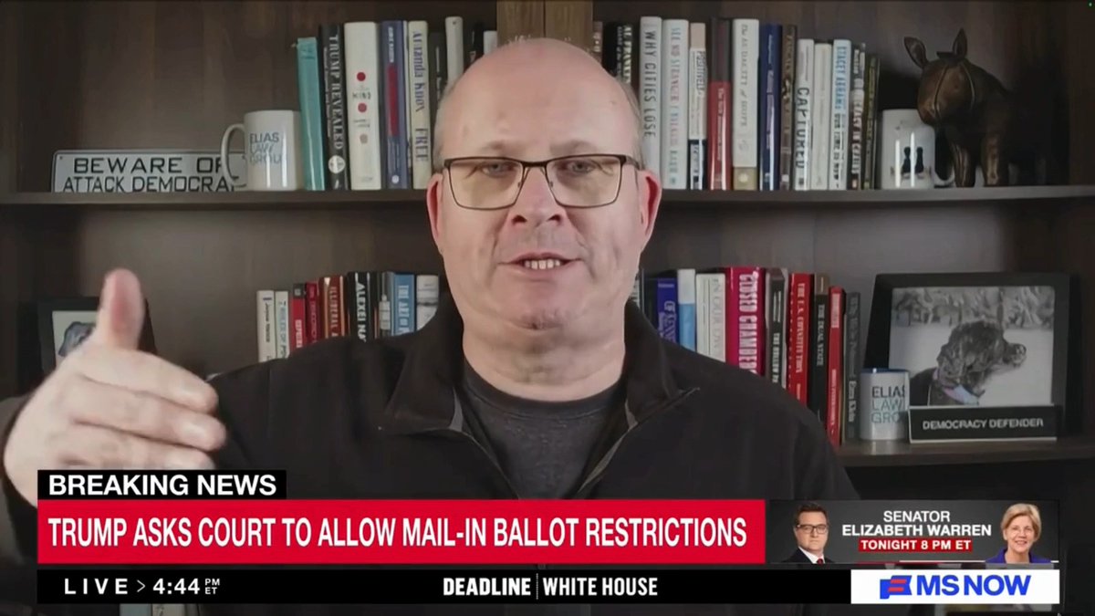 Trump wants to take your sensitive voter data, lie about what's in it and restrict mail voting to subvert the midterms in his favor. "If people don't wake up and realize that that is how Trump thinks he is going to win 2026," Marc E. Elias says, "then they are missing the real story."