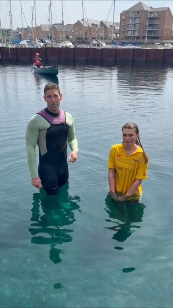 ☀️ Another heatwave is on the way. Heading to the water? Know how to #FloatToLive: ✅ Tilt your head back and relax ✅ Keep your ears submerged ✅ Extend your arms and legs 👉