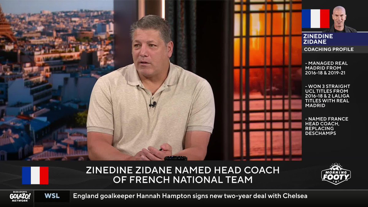 Is Zinedine Zidane the right man to take over from Didier Deschamps in the France job? 🇫🇷 Aaron West, Nico Cantor and Tony Meola say YES ✅