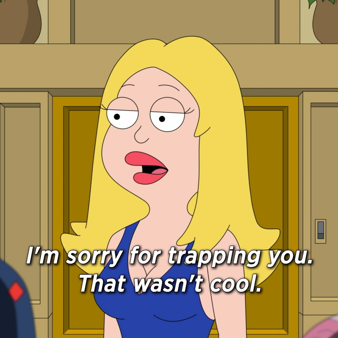 that's one rock-solid, yet slightly unhinged, marriage ๐ฅน ๐บ: #americandad on Hulu