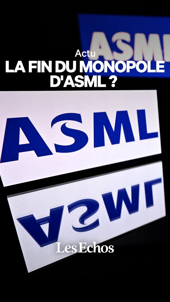 💥 La fin du monopole d’ASML ? 📉 Le géant européen ASML pourrait bientôt perdre son monopole sur la production de machines qui servent à fabriquer les semi-conducteurs et la menace vient de Chine. 🎥 Explications en vidéo