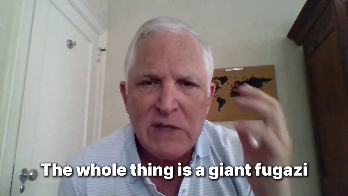 🔥Excellent rant from George Noble, former manager of the #1 mutual fund in America: "Your listeners need to hear this. You're being fed a pack of lies by CNBC and the Wall Street firms. Quality research has never been worse. Scott Bessent - stop manipulating the bond market and the oil market! The whole thing is a giant fugazi. It's completely corrupt. "This is just another manifestation of the complete loss of confidence in the system writ large. Financial institutions, governments, the press, universities, the medical establishment, it's all lies. And the reason people listen to you, and the reason they listen to me, is they know they're not being told the truth. They're not quite sure what the truth is, but they know the nonsense they're being fed is patently false. And the stock market is just another manifestation of that." Full interview: