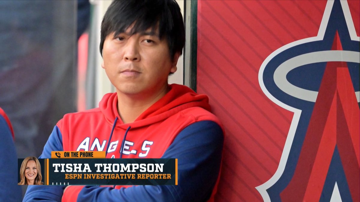 .Tisha Thompson discusses ESPN's new 30 for 30, "The Betrayal of Shohei Ohtani," a podcast about the relationship of Shohei Ohtani with his former interpreter, Ippei Mizuhara.