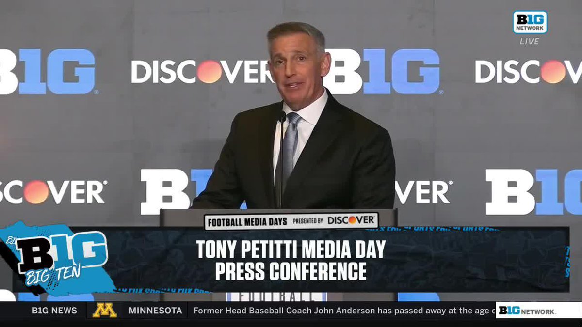 You cannot send your top teams out into the CFP and have them be successful . . . if they're not going through a gauntlet in the regular season." 🗣️ Tony Petitti on Big Ten Football's depth