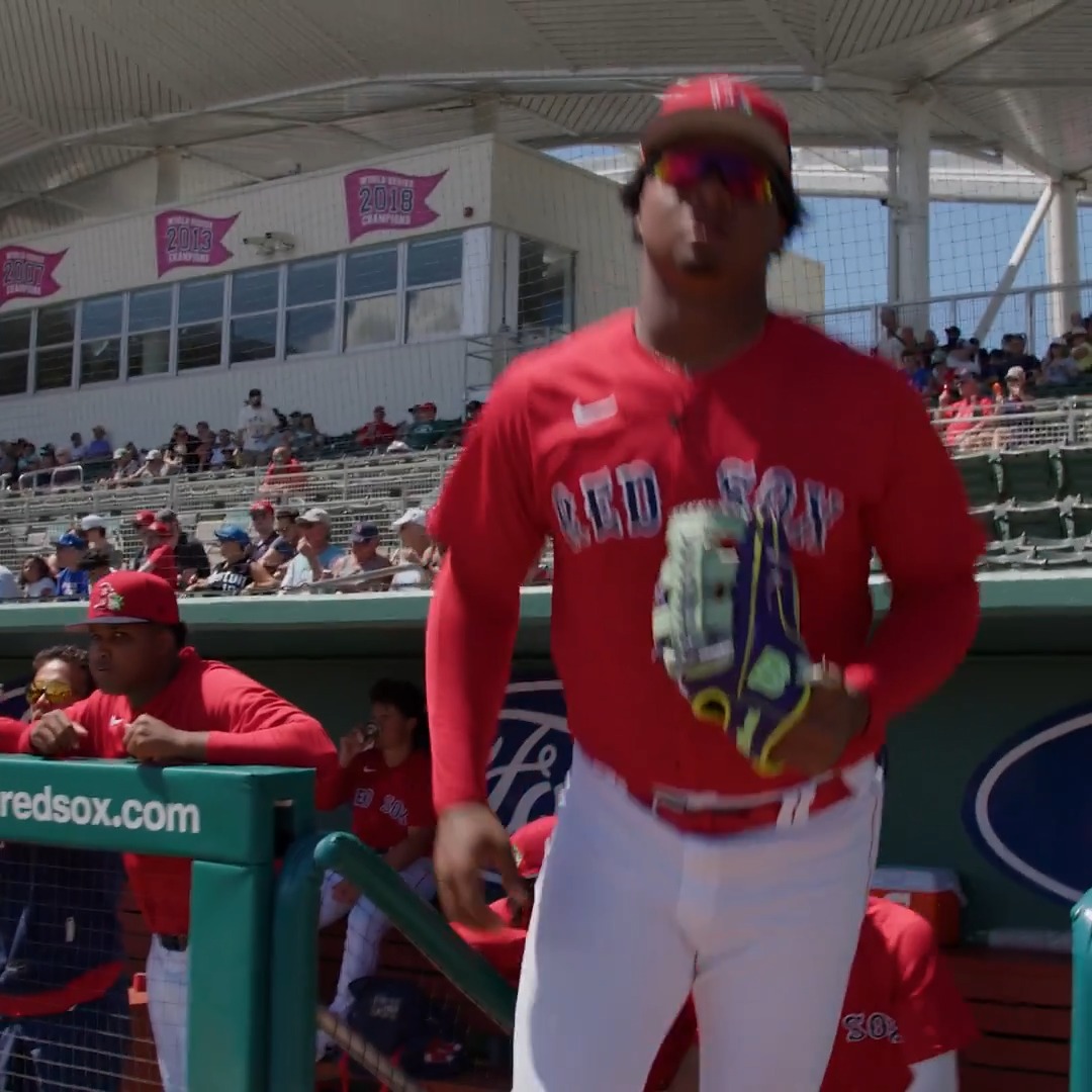 Follow along for a day in the life at Spring Training with Justin Gonzales! Watch the full video on YouTube: