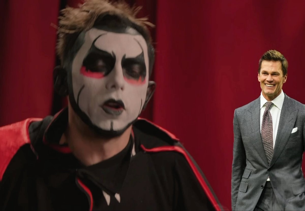🚨 Breaking: Tom Brady has officially been cursed by Danhausen.