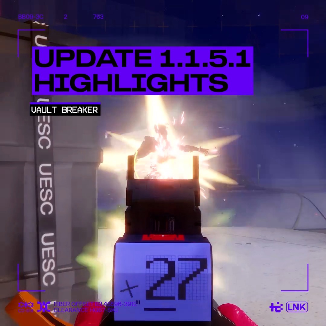 Update 1.1.5.1 is coming to Marathon today! For full notes, head to ➡️