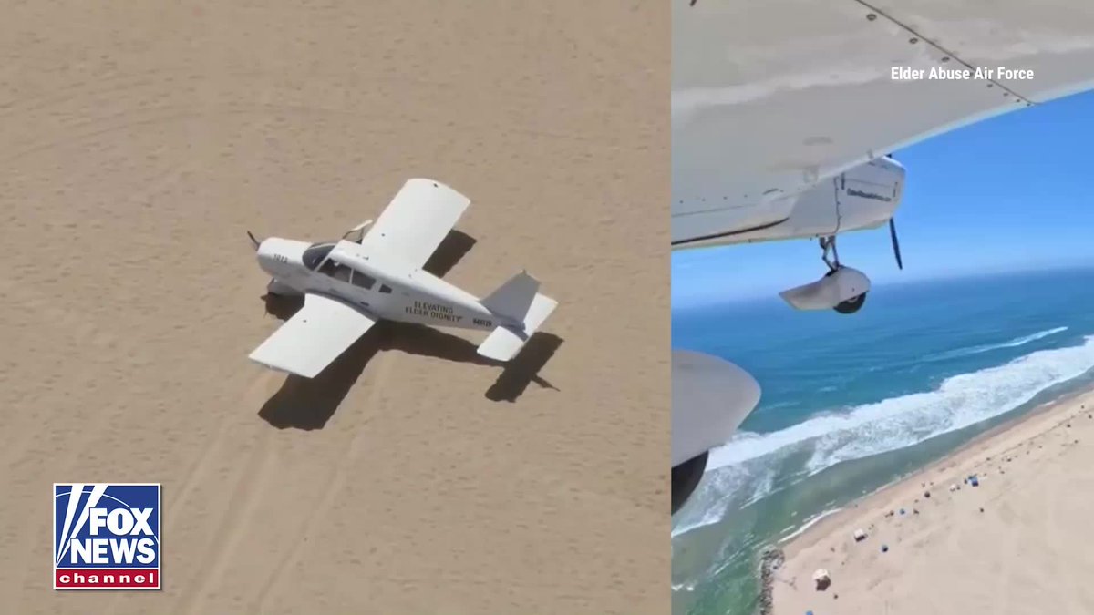 A pilot safely landed a small plane on the sand at Huntington Beach after the aircraft lost engine power shortly after takeoff from John Wayne Airport. Pilot Mike Bremner, an Orange County resident who works with the nonprofit Elder Abuse Air Force, safely landed the plane on Huntington Beach with his 16-year-old nephew, Griffin, on board, and both escaped without injuries. Griffin recalled the engine suddenly sputtering mid-flight before his uncle calmly told him, "The engine is failing. We're landing on the beach." The FAA is investigating what caused the engine failure.