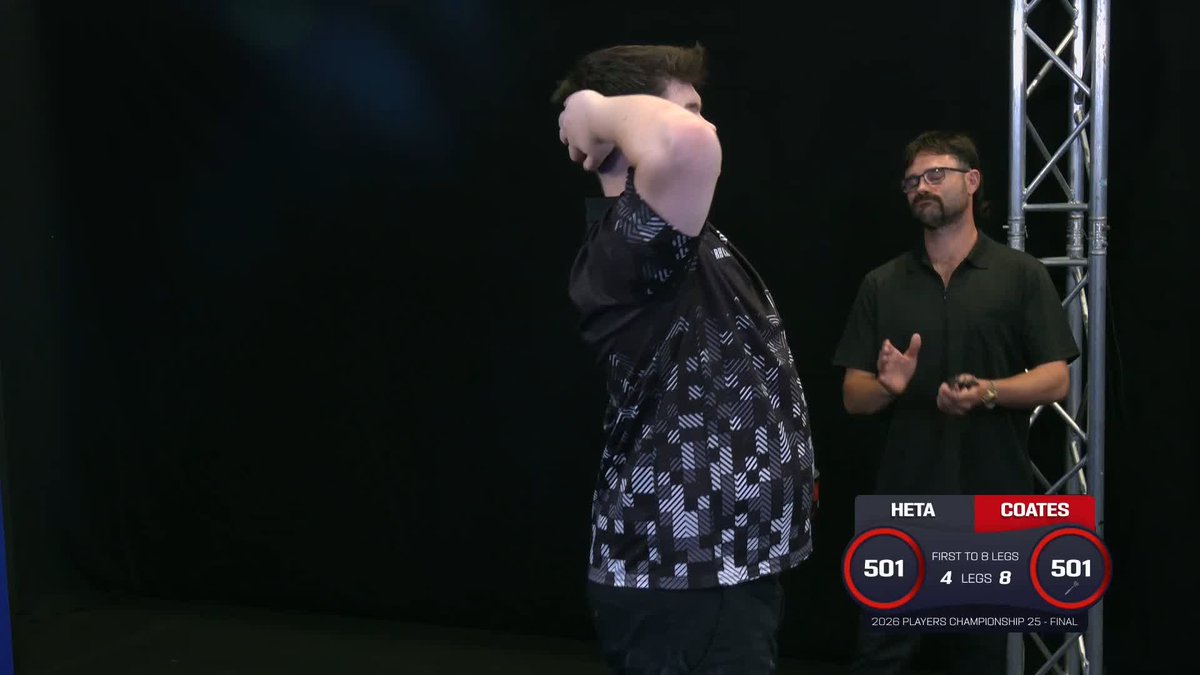 COATES CREATES HISTORY! 🤯 That is simply ASTONISHING! Henry Coates - despite not holding a PDC Tour Card - averages almost 105 to defeat a brilliant Damon Heta and clinch his maiden ProTour title in Hildesheim! #PC25
