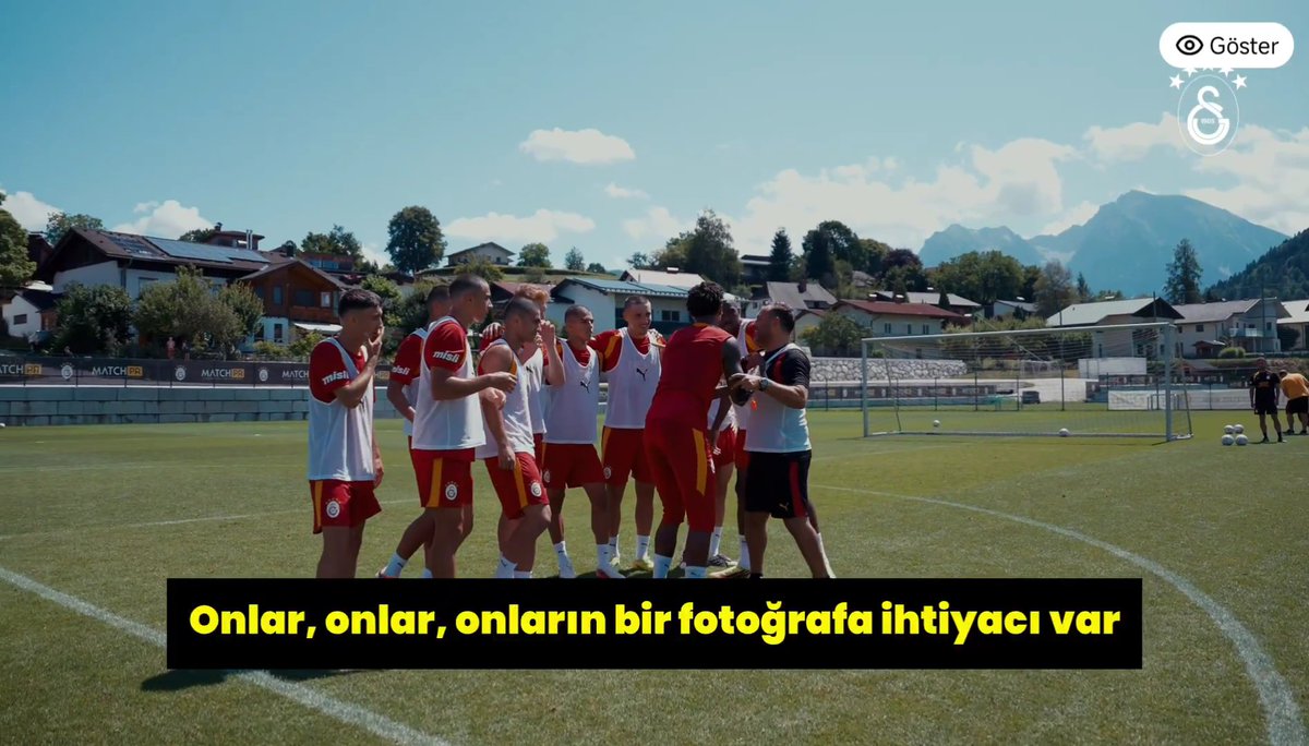 😅 Ismail Jakobs, sonuca itiraz ediyor ama Okan Buruk gençlerden yana taraf tutuyor. (GS YouTube)