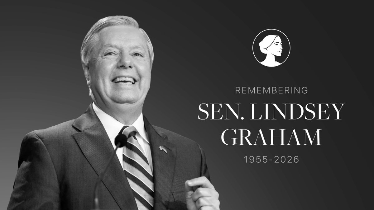 Senator Lindsey Graham will always live in our memories as a friend and hero to the pro-life movement. To the very last day, he never stopped fighting for the human rights of those least able to defend themselves, the unborn. He spent his life in service to their lives, with courage, grace and tenacity--an example to inspire generations of leaders to follow. Our hearts and prayers are with Sen. Graham's family, colleagues, staff, friends and all those who loved and looked up to him. And we're thankful for every moment we've had.